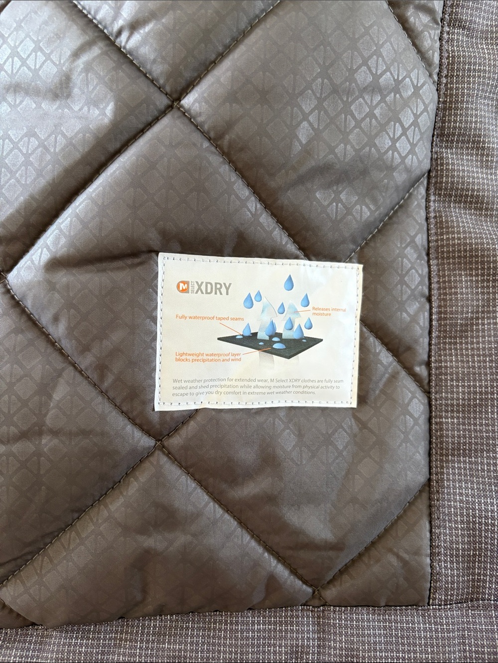 Merrell Women's Gray Long Puffer Parka with Faux Fur Trim - Picture 5 of 10